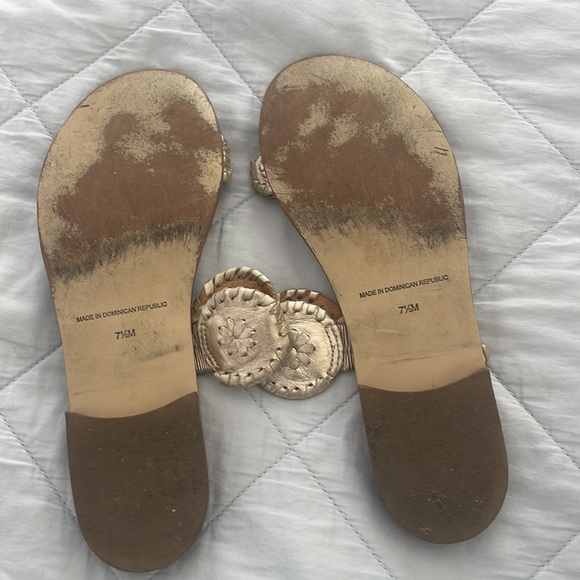 JACK ROGERS GOLD - Picture 2 of 2